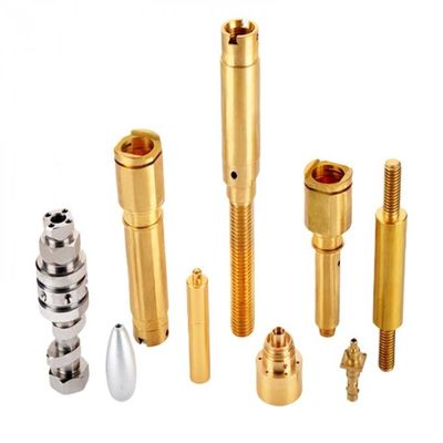 الألومنيوم CNC وانتقل أجزاء الدقة بالفرشاة 4 محور CNC أجزاء ODM