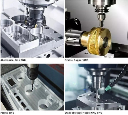 صلابة أجزاء تحول CNC بأكسيد مكونات التصنيع باستخدام الحاسب الآلي