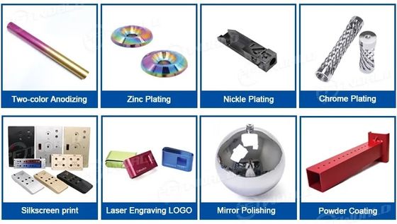 OEM CNC طحن أجزاء الألومنيوم دائم التصنيع باستخدام الحاسب الآلي النموذج الأولي السريع