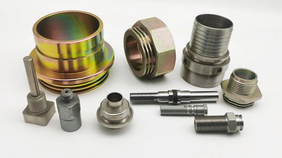 قطع غيار الفولاذ المقاوم للصدأ CNC المخصصة تصنيع مسحوق الطلاء الرملي